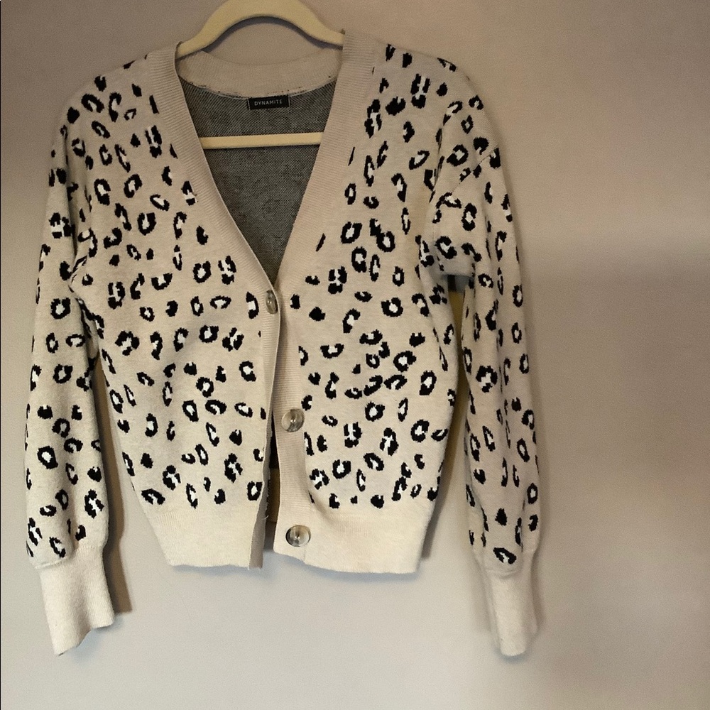 EUC Dynamite cropped cardigan